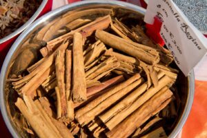 Sticks of cinnamon
