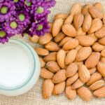 Almond with milk almonds