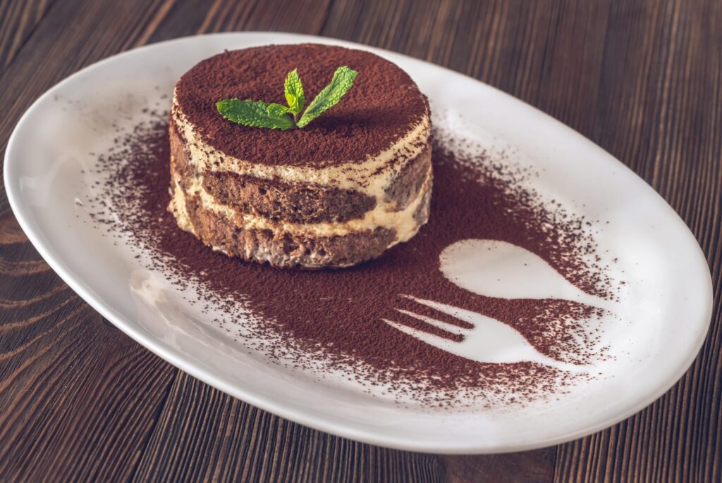 Tiramisu italian dessert