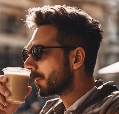 Shane cappuccinoed
